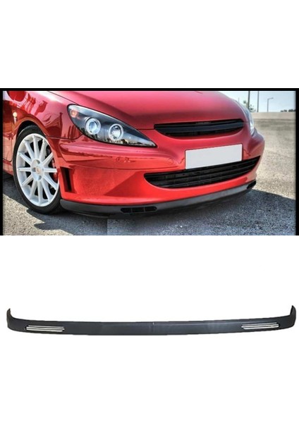 Peugeot 307 Lgn Tip V2 Ön Lip Mat Siyah