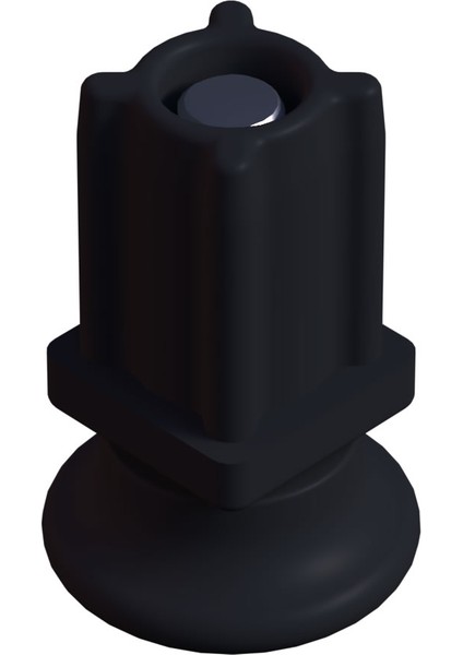 Ayarlı Vidalı Plastik Profil Rotil Ayak 20x20 mm