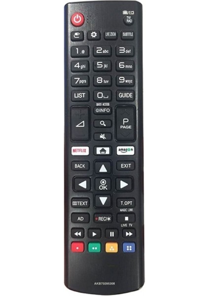Weko Kl Lg Netflıx-Amazon Tuşlu Lcd-Led Tv Kumanda (AKB75095308CAS65BN708)