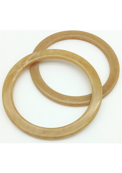 15CM Yuvarlak Akrilik Vizon Mermer Desen Çanta Sapı fiyatları