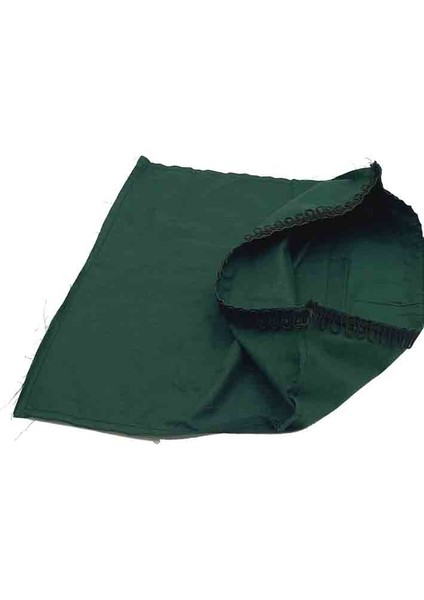 Fermuarsız 38X38 cm Dikilmiş Astar Koyu Yeşil