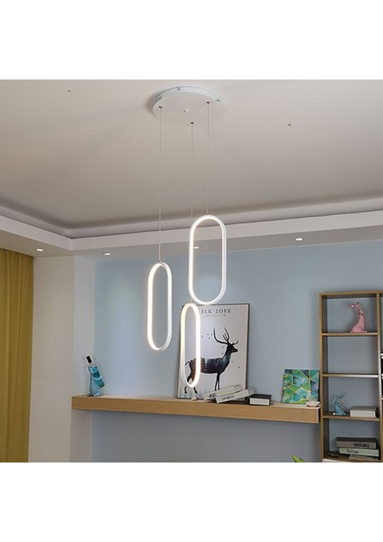 TRA30074A Eco 50*15 cm LED Avize Sarkıt Küpe1 - Işık Rengi 6500K Soğuk Beyaz fiyatları