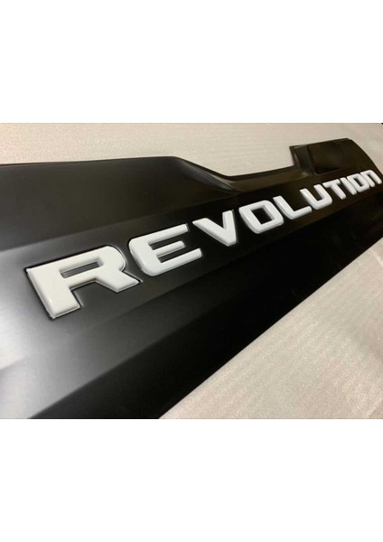 Toyota Hilux Revo Bagaj Kaplama Revolution Yazılı Beyaz 2015+ fırsatları