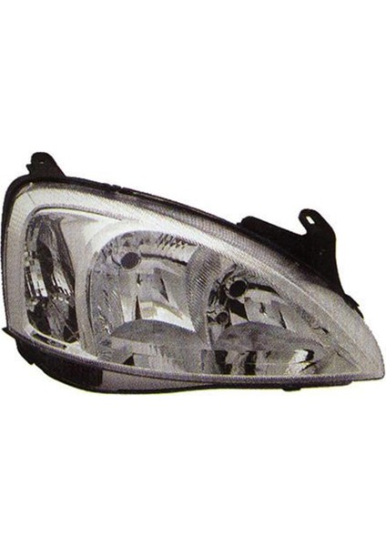 Opel Corsa Ön Far Elektrıklı Sağ.04- 1216139