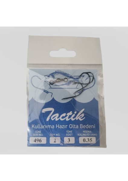 Kullanıma Hazır Olta Bedeni 1251 20 Adet