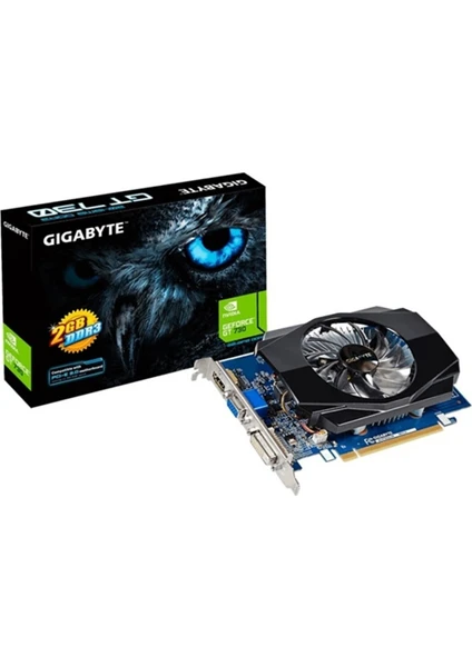 GT730 GV-N730D3-2GI 64 Bit DDR3 2 GB Ekran Kartı