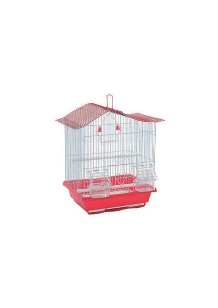 Çift Kapılı Kuş Kafesi 10LU 30X23X39cm