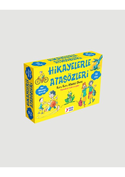 Hikayelerle Atasözleri 3. ve 4.sınıflar Için 10 Kitap (Ciltli)