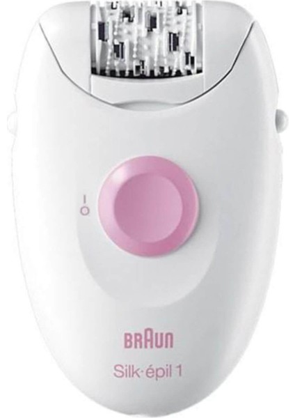 BRAUN LEGEPIL 1-173 WHT PLBOX MN EPILATOR