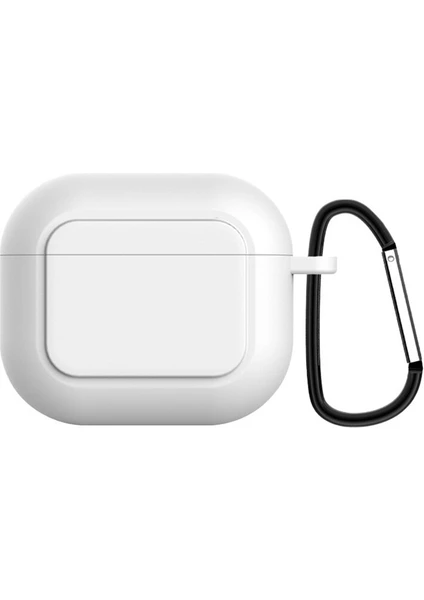 Apple Airpods 3 Için Kancalı Ultra Ince Silikon Kulaklık Kılıfı ALL-35179