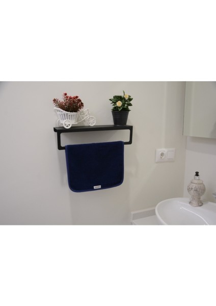Metal Siyah Havlu Askısı ve Çok Fonksiyonlu Raf Havluluk Banyo Düzenleyici Havlu Standı fiyatları