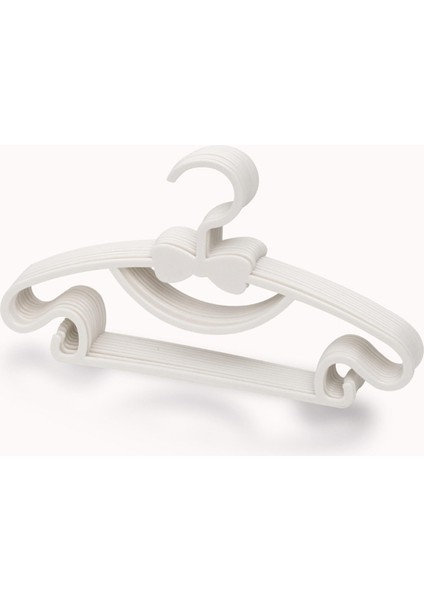 10 Adet Çok Fonksiyonlu Kıyafetler Askı Iç Çamaşırı Kurutma Rafı Elbise Beyaz modelleri