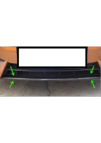 Honda Civic Fc5 2016-2020 Ön Tampon Alt Çitası Karbon Tekli fiyatları