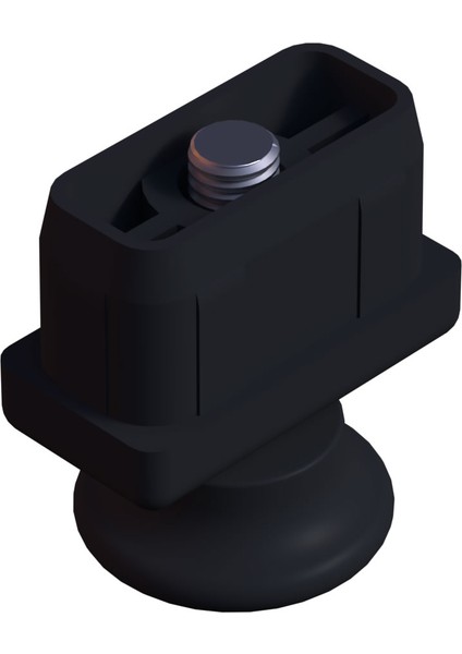 Ayarlı Vidalı Plastik Profil Rotil Ayak 20x40 mm