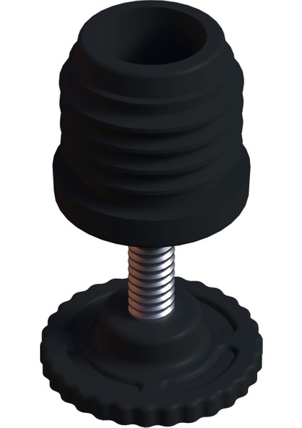 Ayarlı Vidalı Plastik Profil Rotil Ayak 32 mm