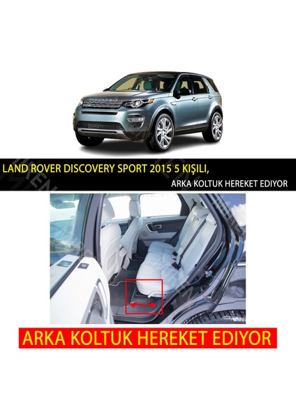 Land Rover Discovery Sport 2015 5 Kişili Uyumlu 5d Havuzlu Suni Deri Oto Paspas