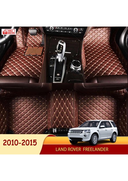 Land Rover Freelander 2010-2015 Uyumlu 5d Havuzlu Suni Deri Oto Paspas