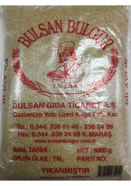 Maraş Pilavlık Bulgur 5 kg