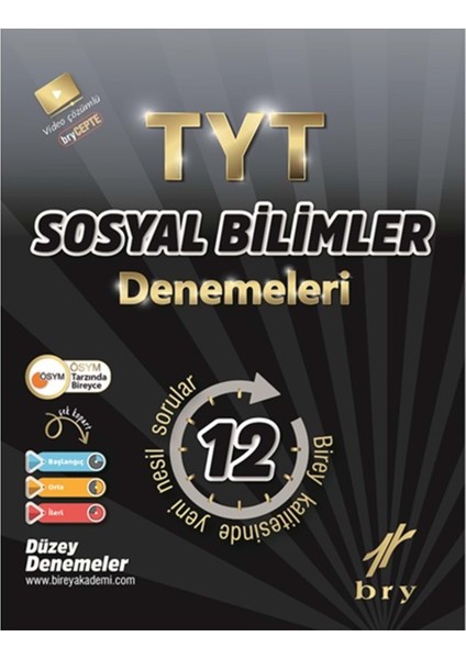 TYT Sosyal Bilimler 12'li Branş Denemeleri