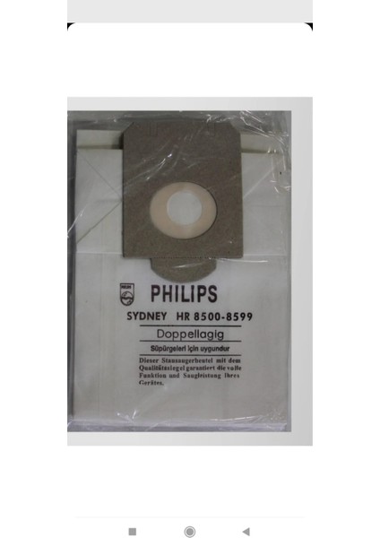 Sydney Kağıt Süpürge Torbası 10 Adet