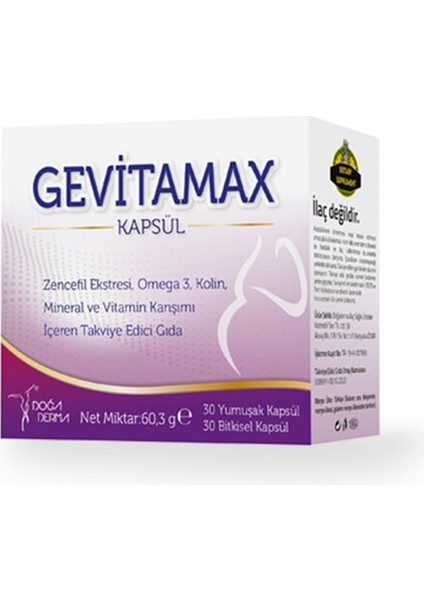 Gevitamax 30 Kapsül