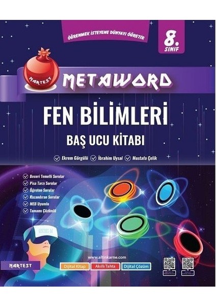 8. Sınıf LGS Metaword Fen Bilimleri Baş Ucu Kitabı