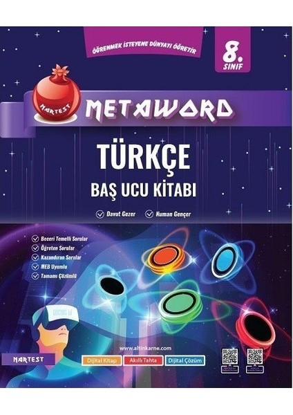 8. Sınıf LGS Metaword Türkçe Baş Ucu Kitabı
