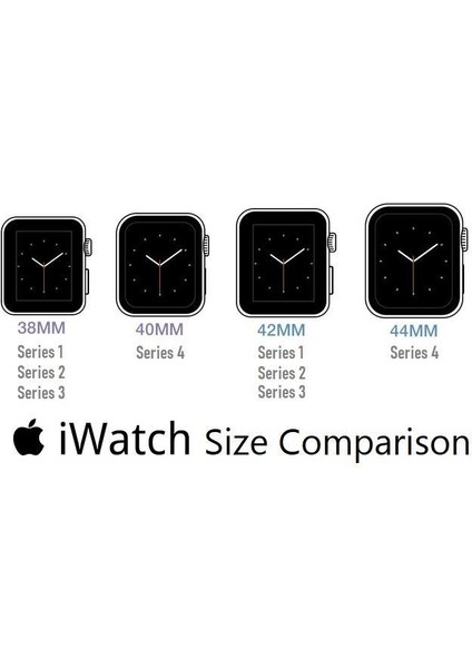 Apple Watch Uyumlu Deri Kordon 38-40-41MM Orfe F3 Beyaz
