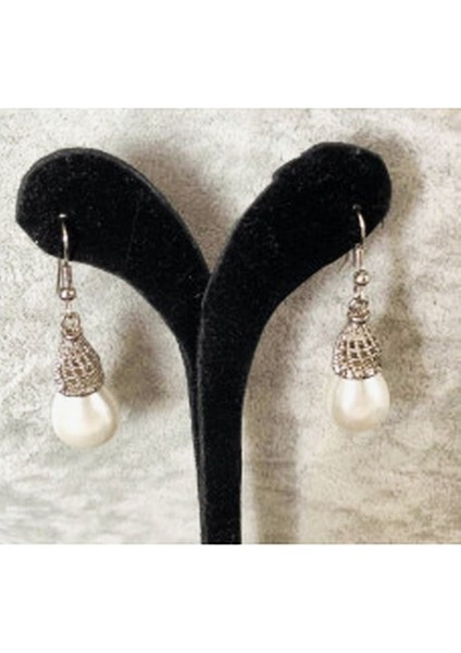 Mayorka Doğal Inci Küpe