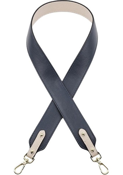 Yedek Omuz Askısı Kanca Çanta Paketleri Crossbody Laptop Çanta Kemer Dayanıklı Mavi Bej (Yurt Dışından)