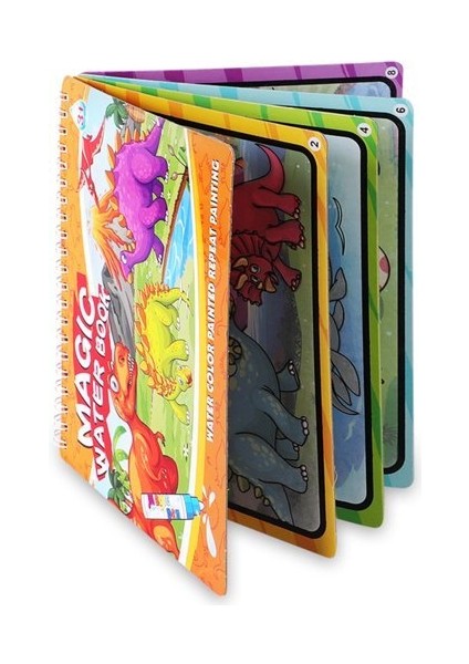 Dinazorlar Diyarı Boyama Kitabı Seti - Sarah Kay (Ciltli) modelleri