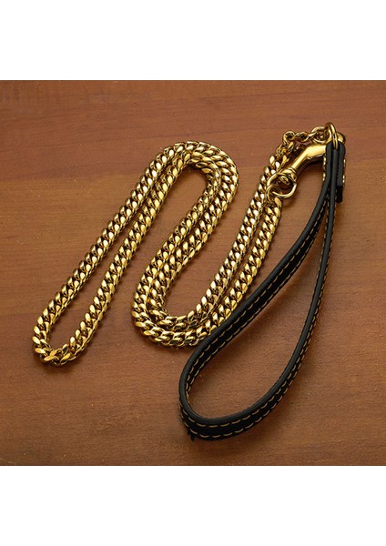 Ayarlanabilir Zincir Köpek Tasması - Altın (Yurt Dışından) fiyatları
