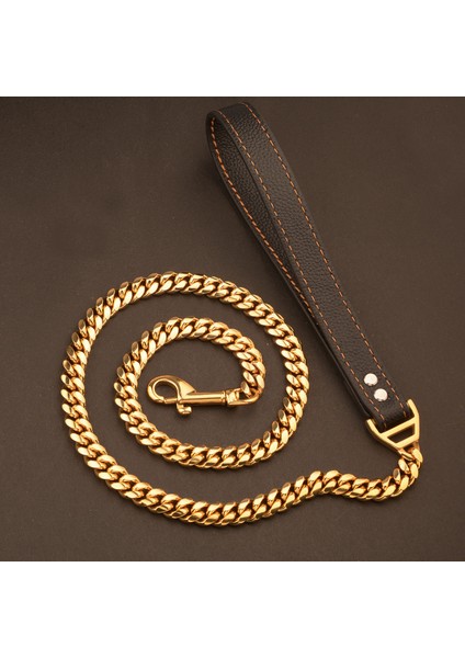Ayarlanabilir Zincir Köpek Tasması - Altın (Yurt Dışından) fırsatları