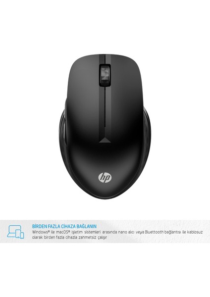 Hp 430 Çoklu Cihaz Bağlantılı Bluetooth Mouse 3B4Q2AA