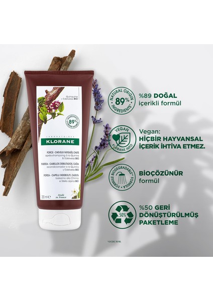 Kinin Ve Organik Aşk Çiçeği Özlü Saç Kremi 200 Ml fiyatları