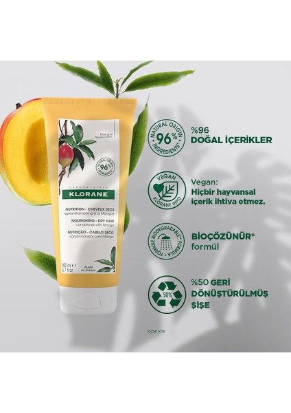 Mango Içerikli Besleyici Saç Bakım Kremi 200 Ml