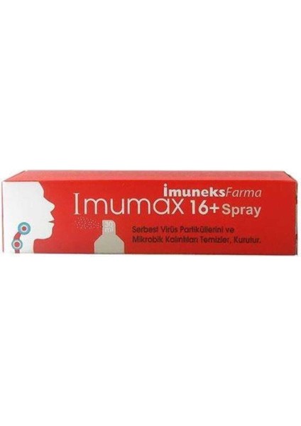 16+ Boğaz Spreyi 30 Ml
