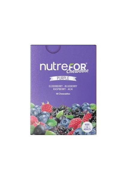 Chewable Purple 18 Çiğnenebilir Tablet