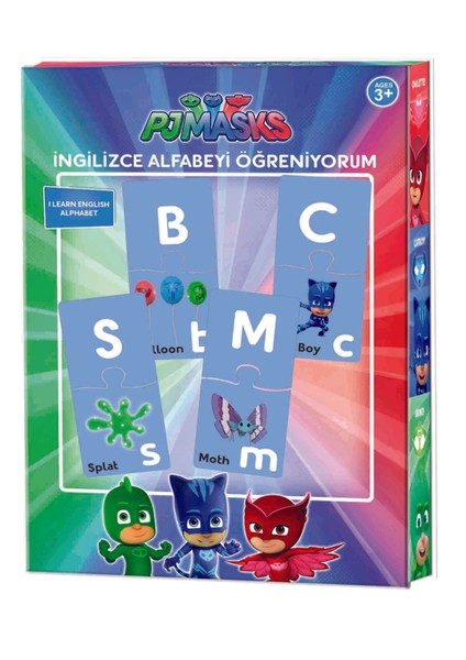 Pj Masks Ingilizce Alfabeyi Öğreniyorum