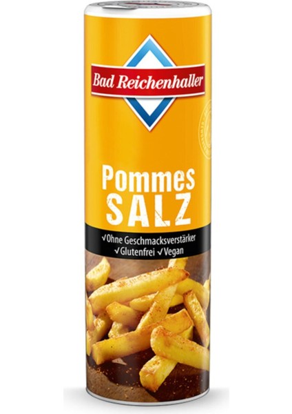 Pommes Salz Patates Kızartma Tuzu 90 gr Salz