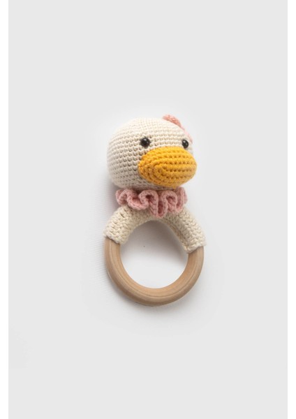 Amigurumi Krem Ördek Çıngırak fiyatları