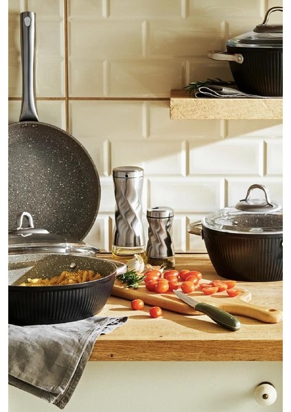 Sansa 7 Parça Granit Tencere Seti