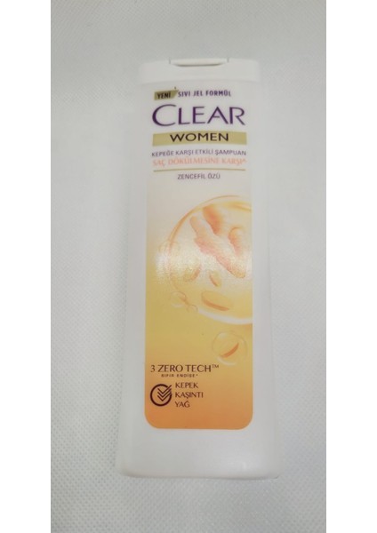 Women Zencefilözlü 180ml Seyahat Boyu Şampuan