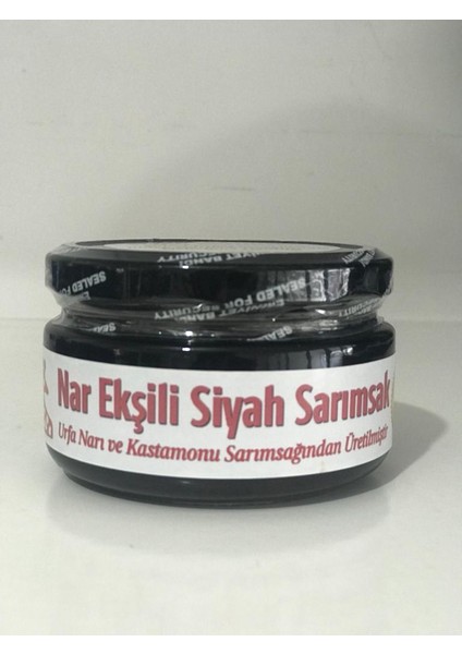 Nar Ekşili Siyah Sarımsak 175 Gram