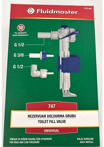 Gömme Rezervuar Doldurma Grubu Şamandırası ( 10 Yıl Garantili )