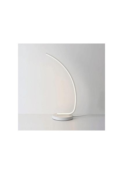 Nordic Spiral Dalga Şekli Eğri Tasarım Masa Lambası Akrilik Metal Led Duvar Aydınlatma Modern Ev Dekor Led Masa Lambası | Led Masa Lambaları (Yurt Dışından)