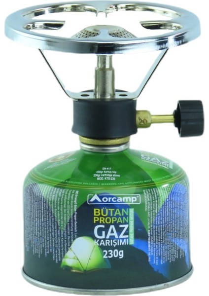 Kartuş Kamp Ocak | 230 Gram Tüplü Set