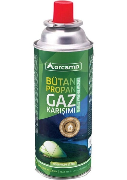 Bütan Propan Gaz Kartuşu 227 gr KTS227