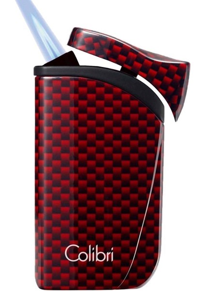 Falcon Karbon Desenli Kırmızı Puro Çakmağı fiyatları