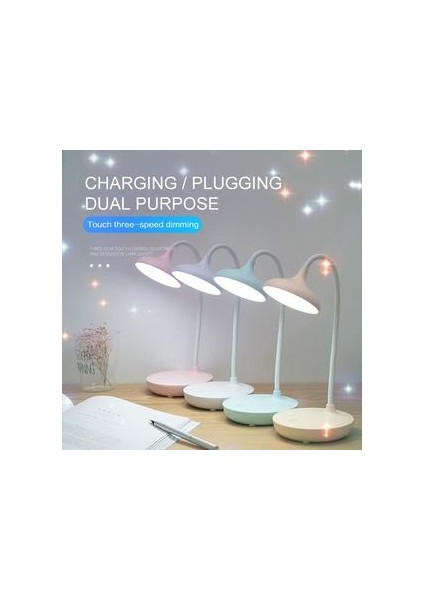 3 Modlar Ayarlanabilir Led Masa Lambaları Başucu Okuyan Işıklar Masa Işık Dokunmatik Kontrol Masa Lambaları Gece Okuma Işık USB Lambaları | Masa Lambaları (Yurt Dışından) fiyatları